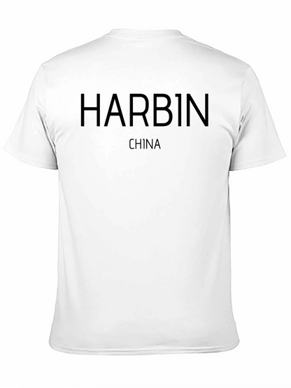 Harbin China Graphic Tee - Stylish City Pride Shirt
