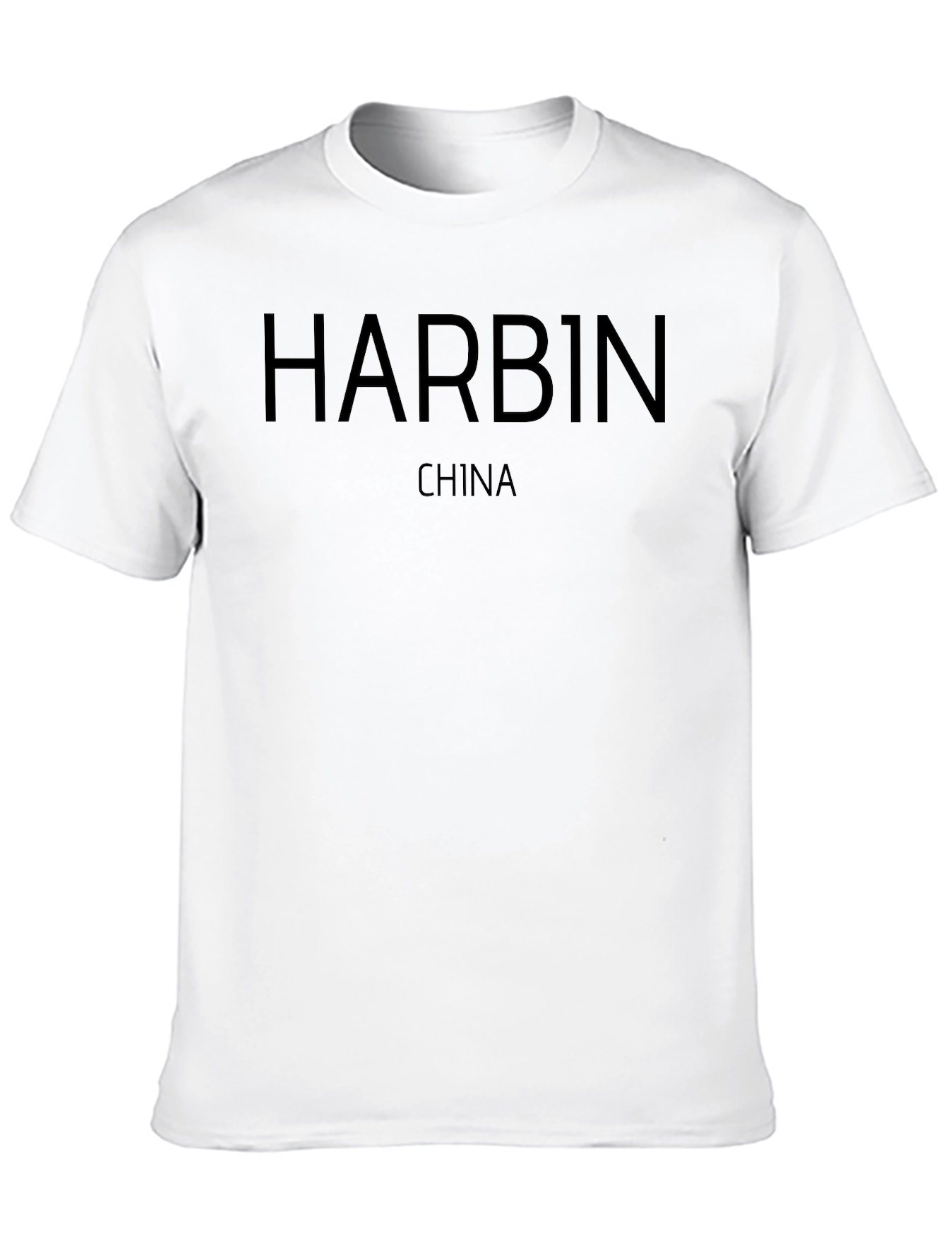 Harbin China Graphic Tee - Stylish City Pride Shirt