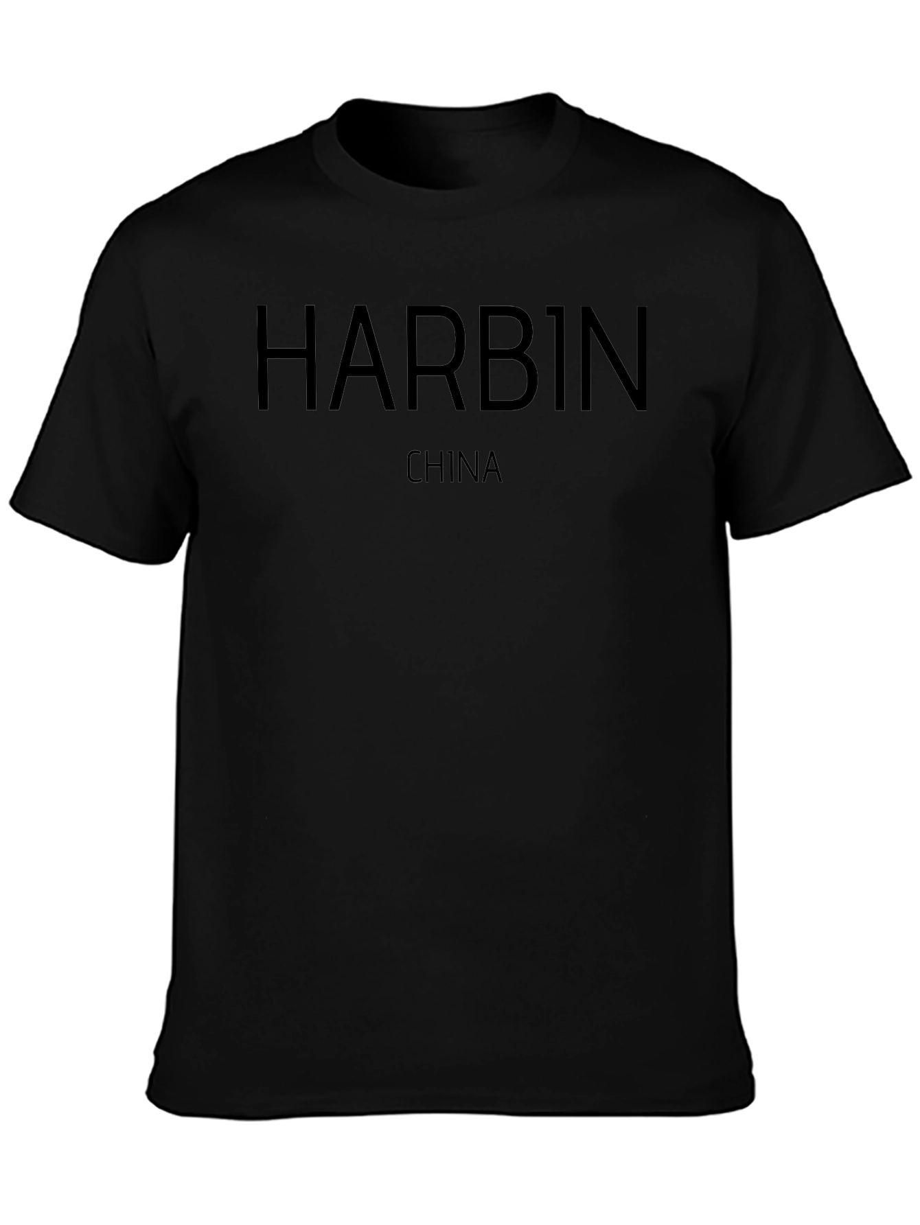Harbin China Graphic Tee - Stylish City Pride Shirt