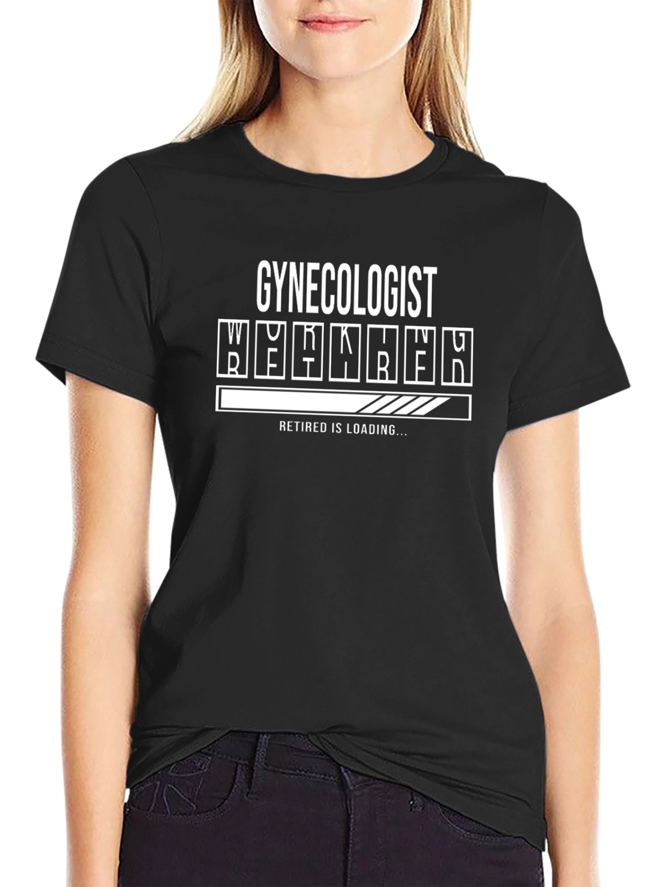 Gynecologist Retired Loading T-Shirt - Funny Retirement Gift