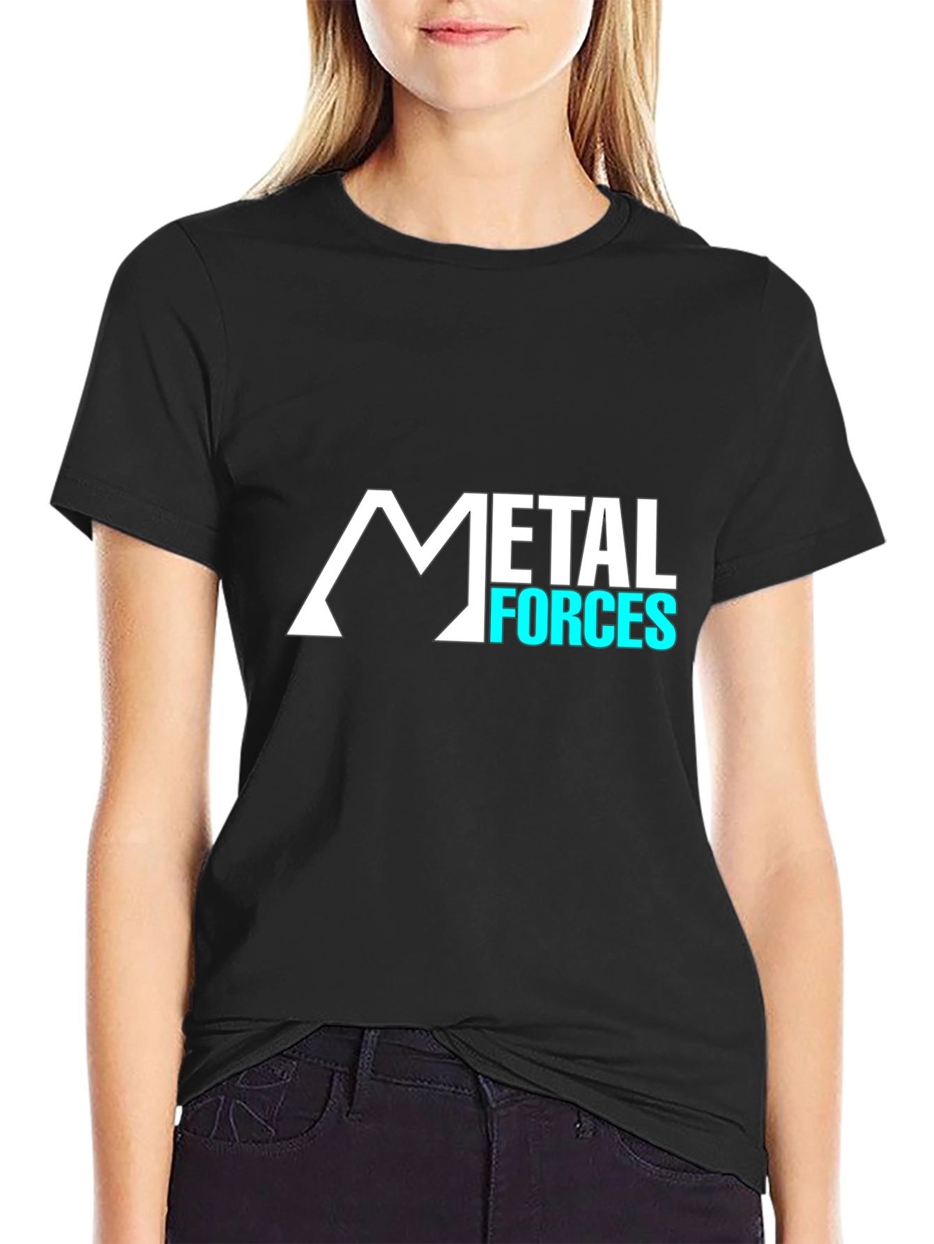 Metal Forces Graphic T-Shirt - Black