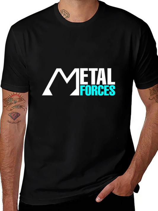 Metal Forces Graphic T-Shirt - Black