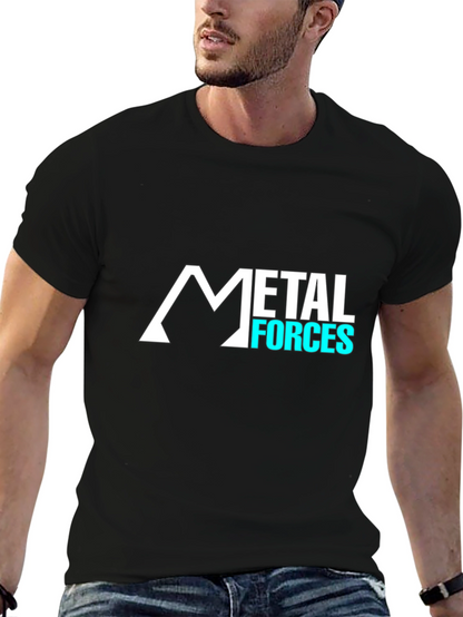 Metal Forces Graphic T-Shirt - Black