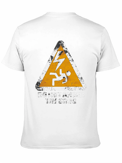 Do Not Anger the Gods Graphic Tee - Black
