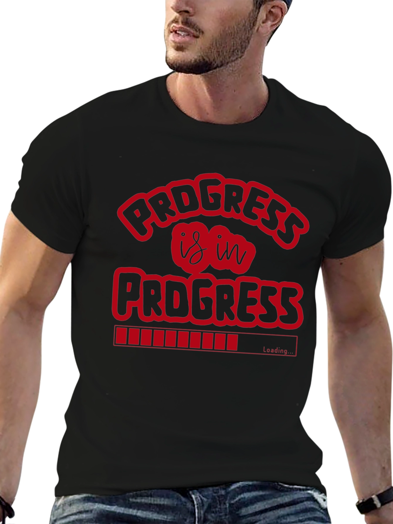 Progress Is In Progress Graphic T-Shirt