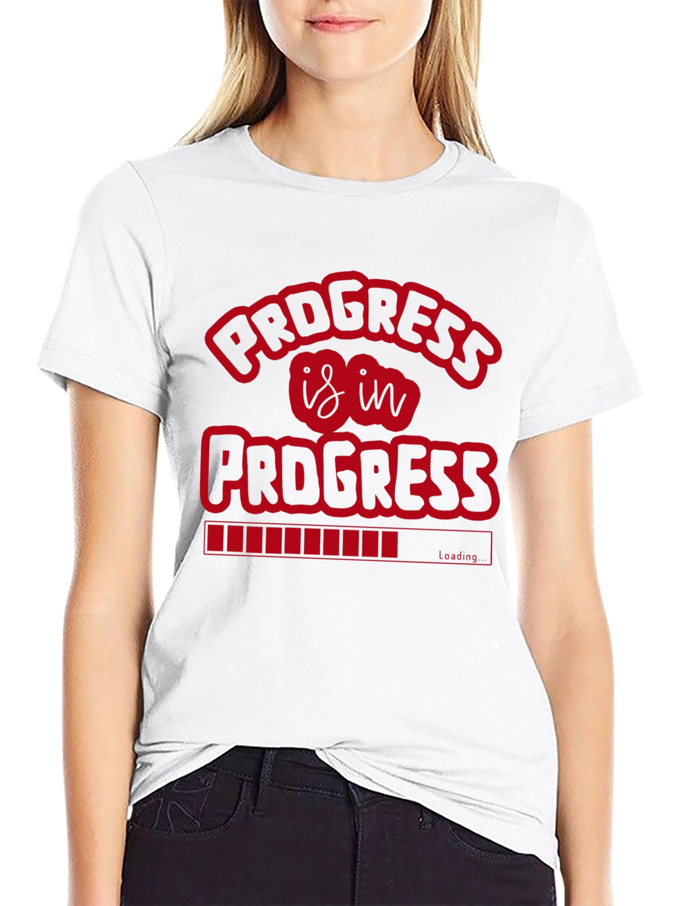 Progress Is In Progress Graphic T-Shirt
