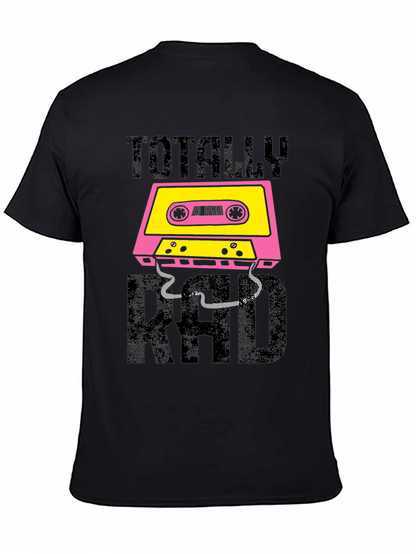 Totally Rad Cassette Tape Graphic T-Shirt