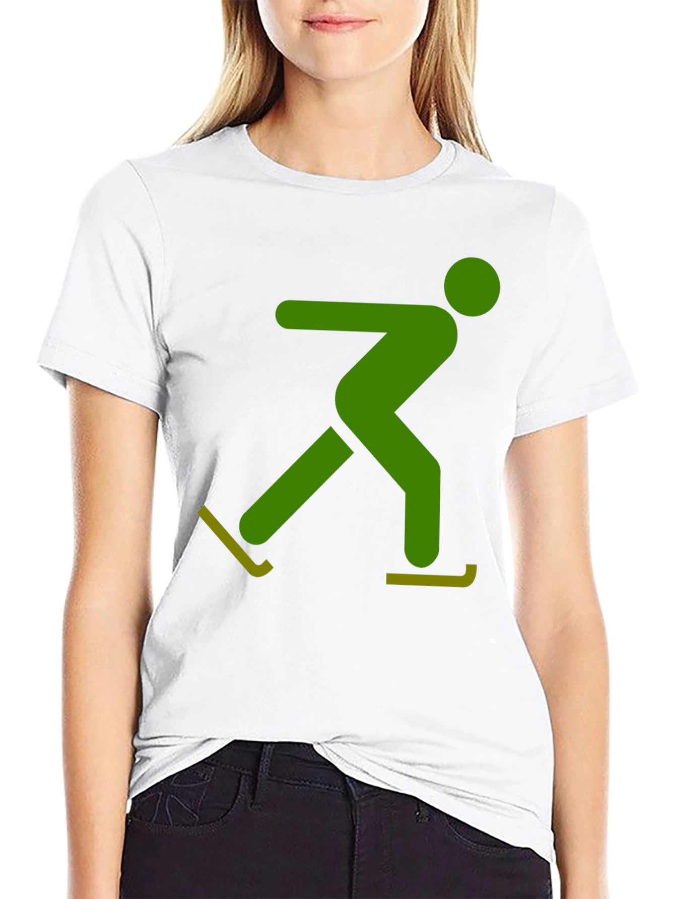 Skater Graphic Tee - Black Casual Shirt
