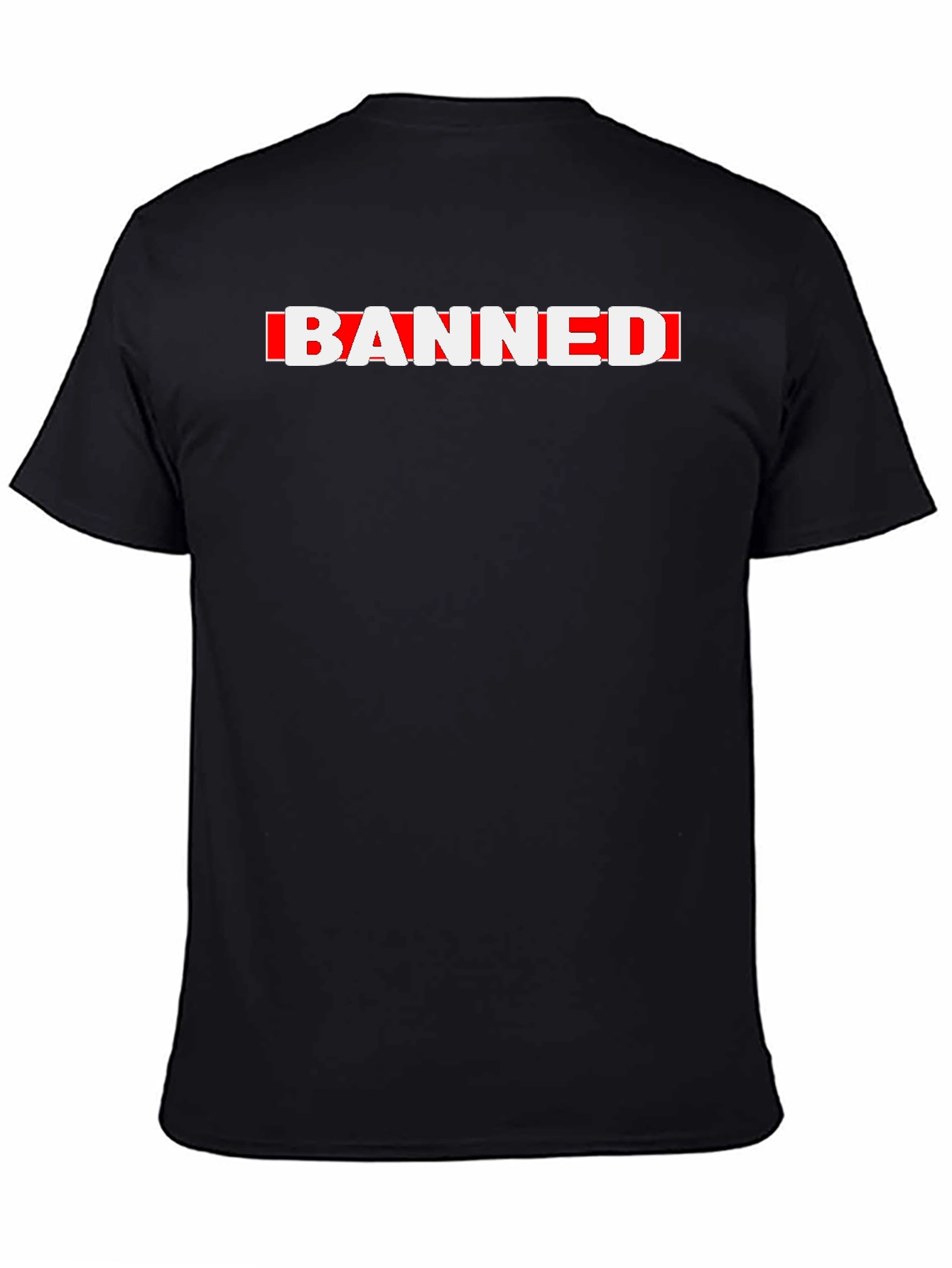 Banned Graphic Tee - Bold Statement T-Shirt