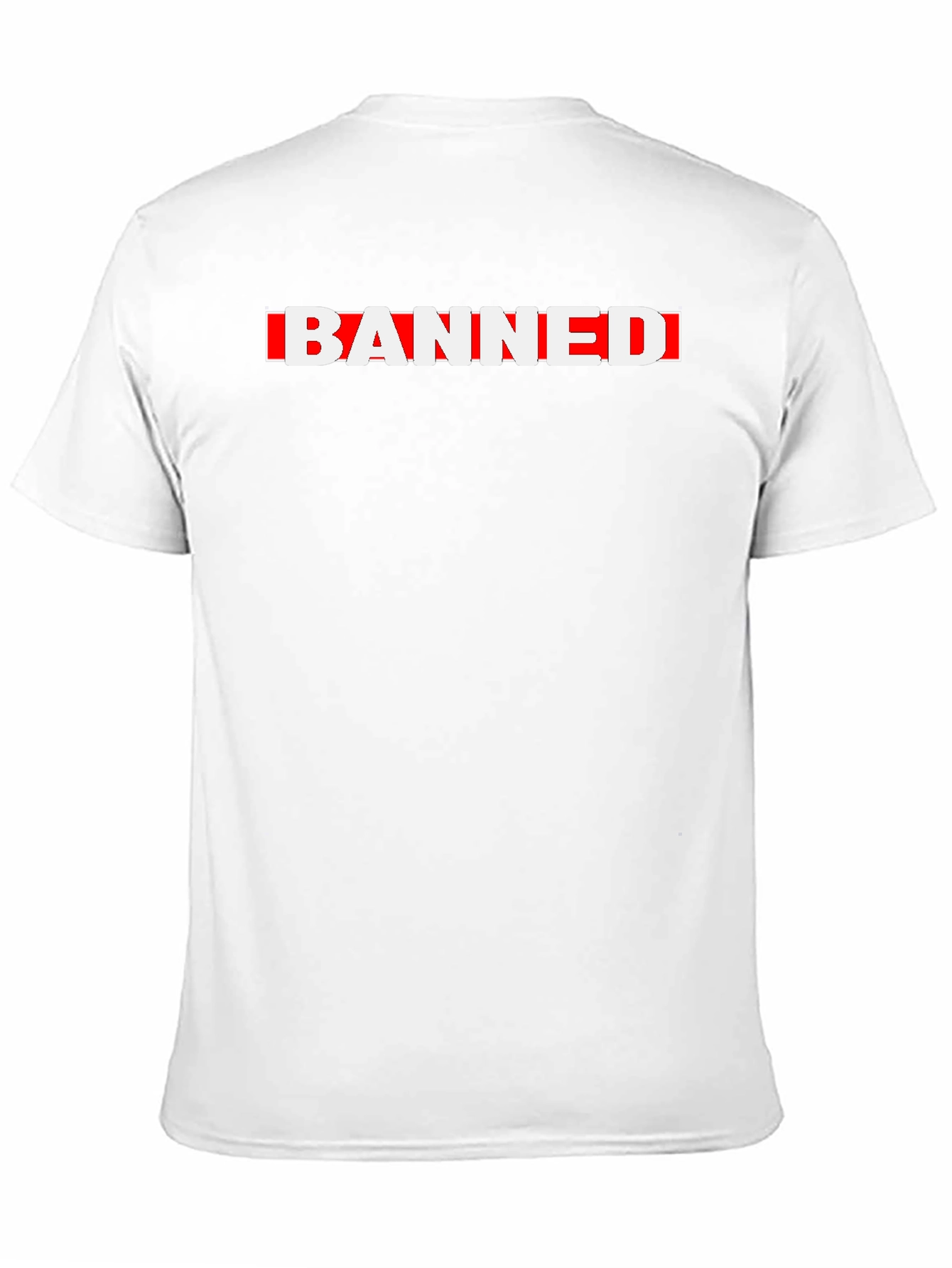 Banned Graphic Tee - Bold Statement T-Shirt
