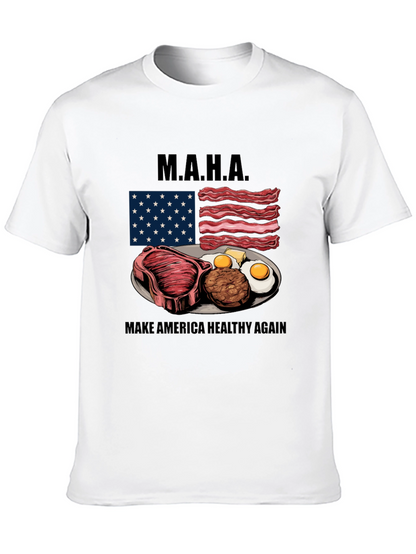 MAHA Make America Healthy Again Funny T-Shirt