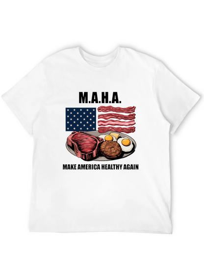MAHA Make America Healthy Again Funny T-Shirt