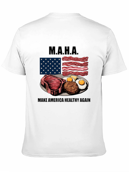 MAHA Make America Healthy Again Funny T-Shirt