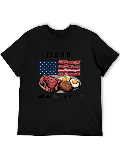 MAHA Make America Healthy Again Funny T-Shirt