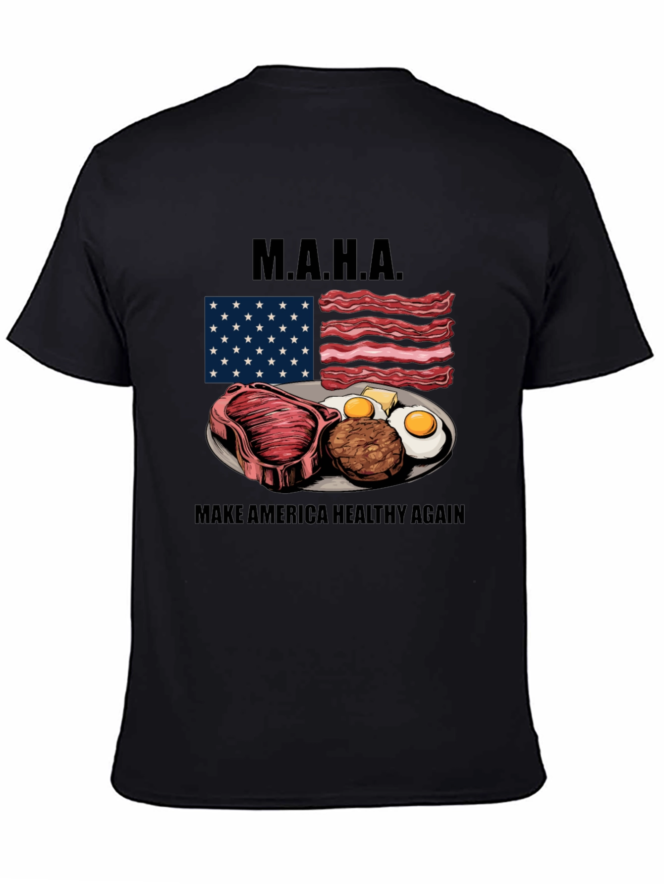 MAHA Make America Healthy Again Funny T-Shirt