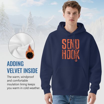 Send Hook Funny Fishing Hoodie