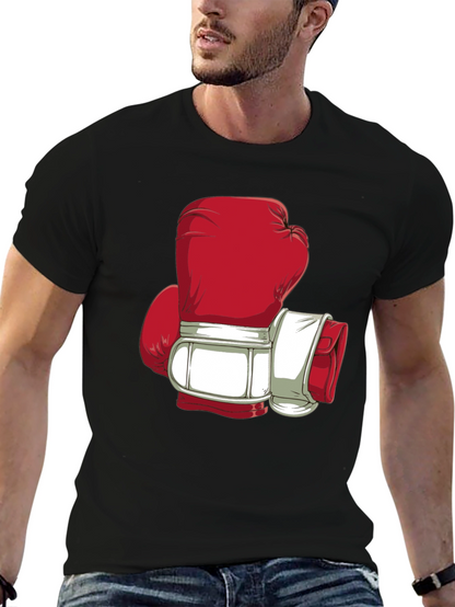 Boxing Glove Graphic Tee - Punch Out Style!