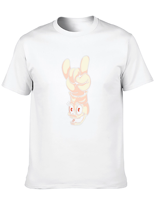 Rock On Skeleton Graphic Tee