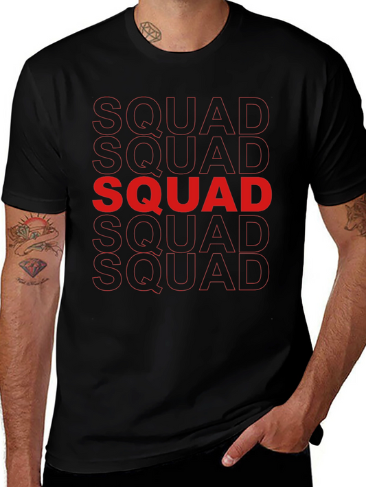 Squad Graphic Tee - Bold Statement T-Shirt