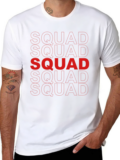 Squad Graphic Tee - Bold Statement T-Shirt