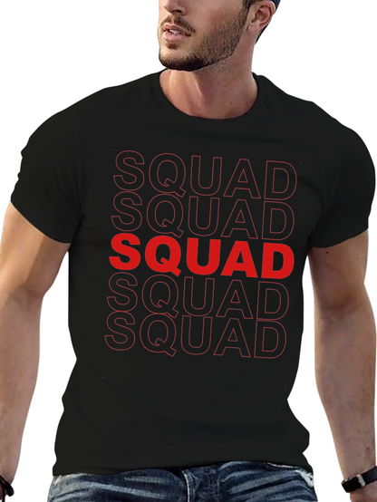 Squad Graphic Tee - Bold Statement T-Shirt