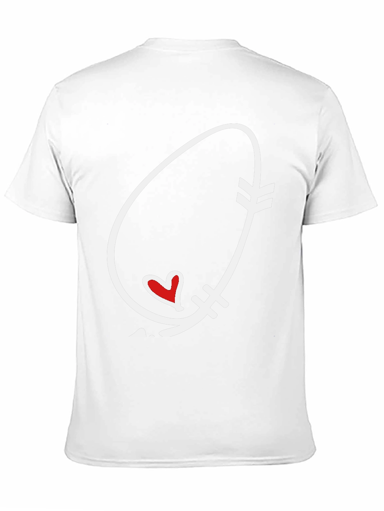 Arrow Heart Graphic Tee - Black Unisex