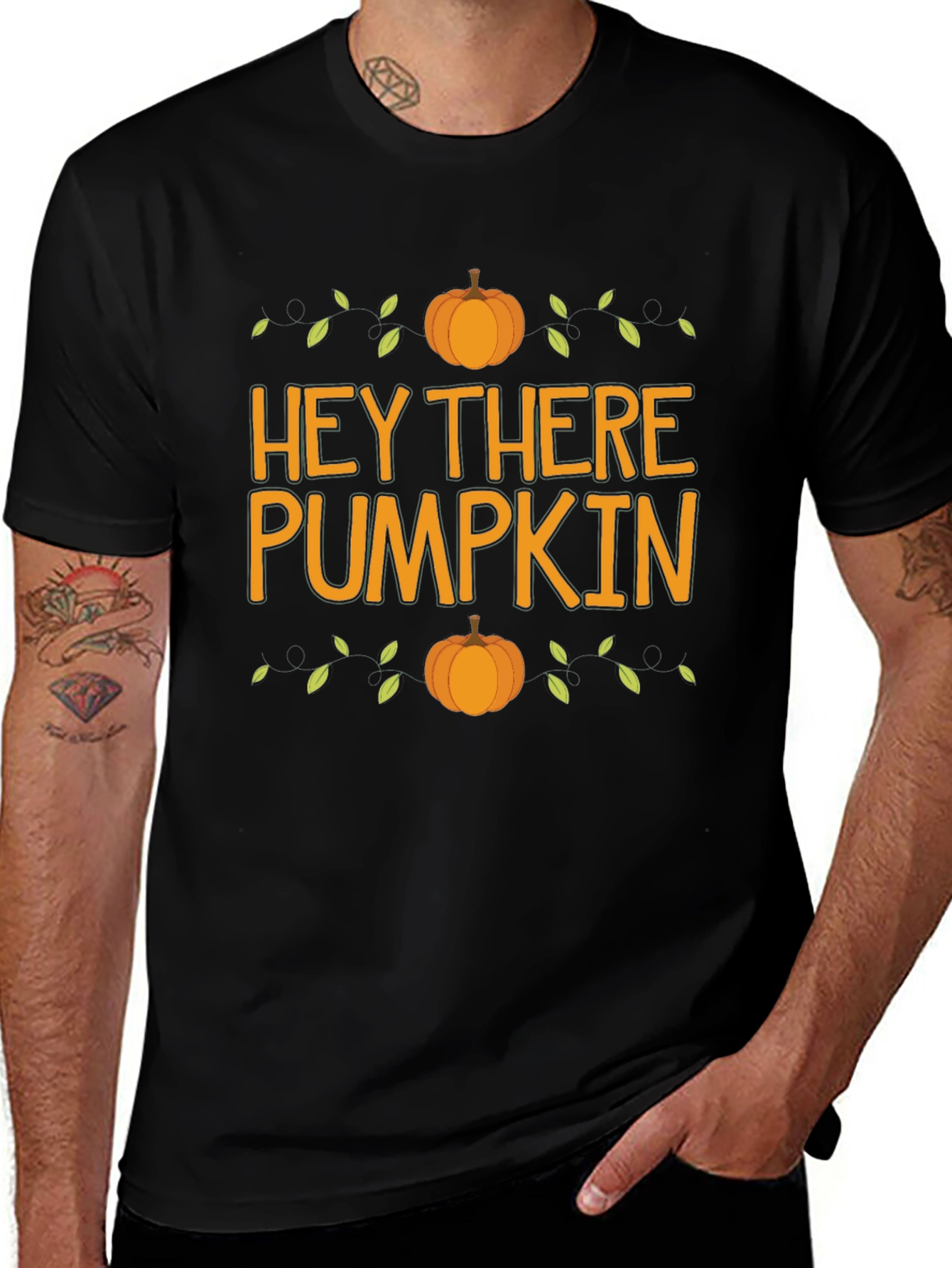Hey There Pumpkin T-Shirt | Autumn Fall Tee