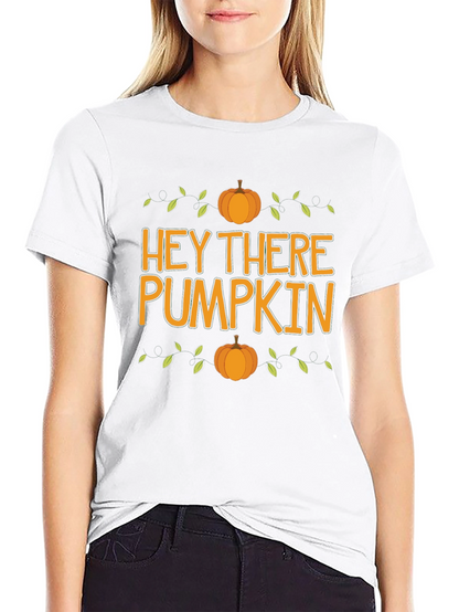 Hey There Pumpkin T-Shirt | Autumn Fall Tee