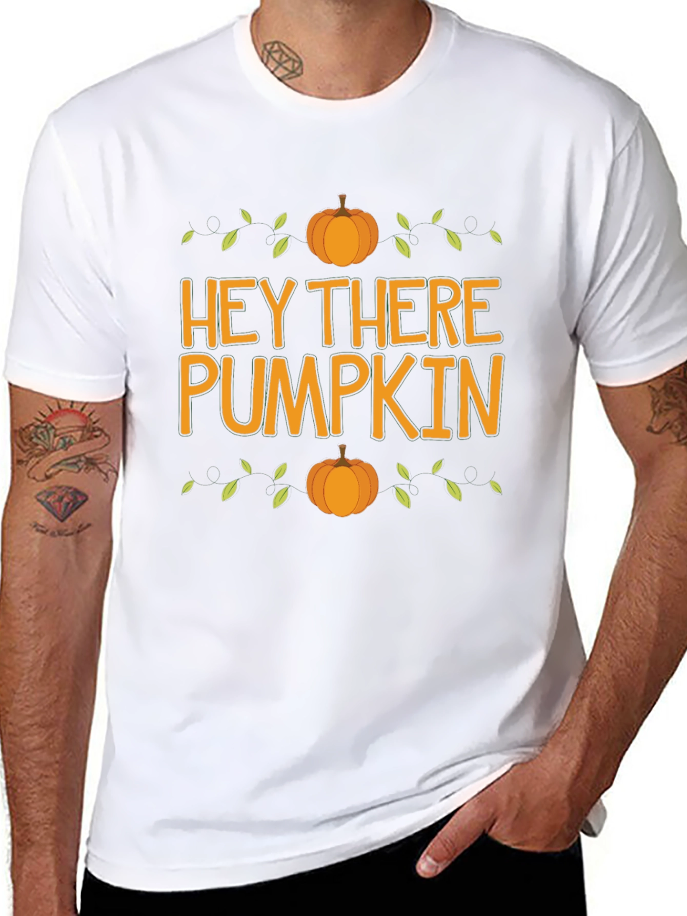 Hey There Pumpkin T-Shirt | Autumn Fall Tee