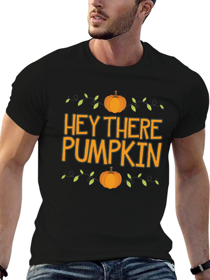 Hey There Pumpkin T-Shirt | Autumn Fall Tee