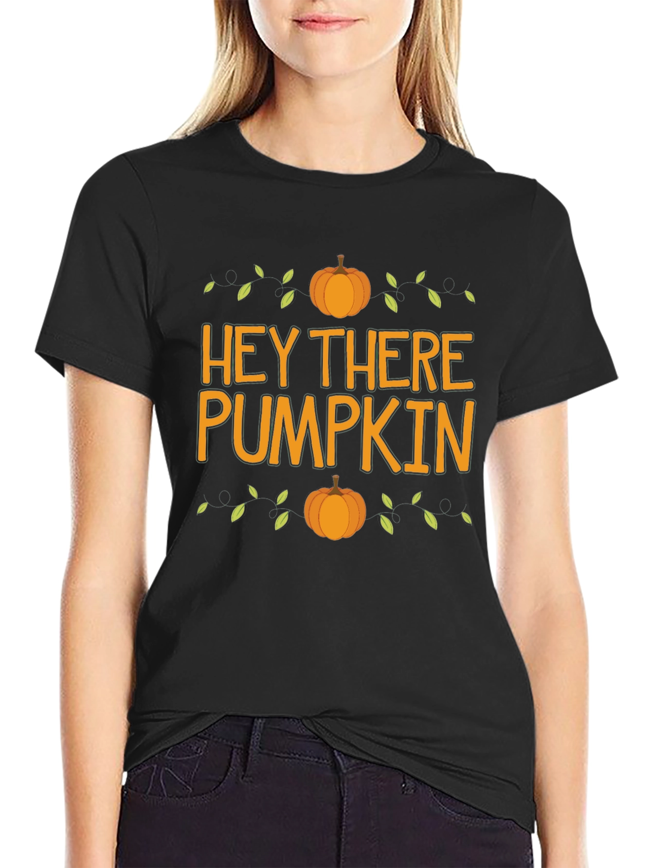 Hey There Pumpkin T-Shirt | Autumn Fall Tee