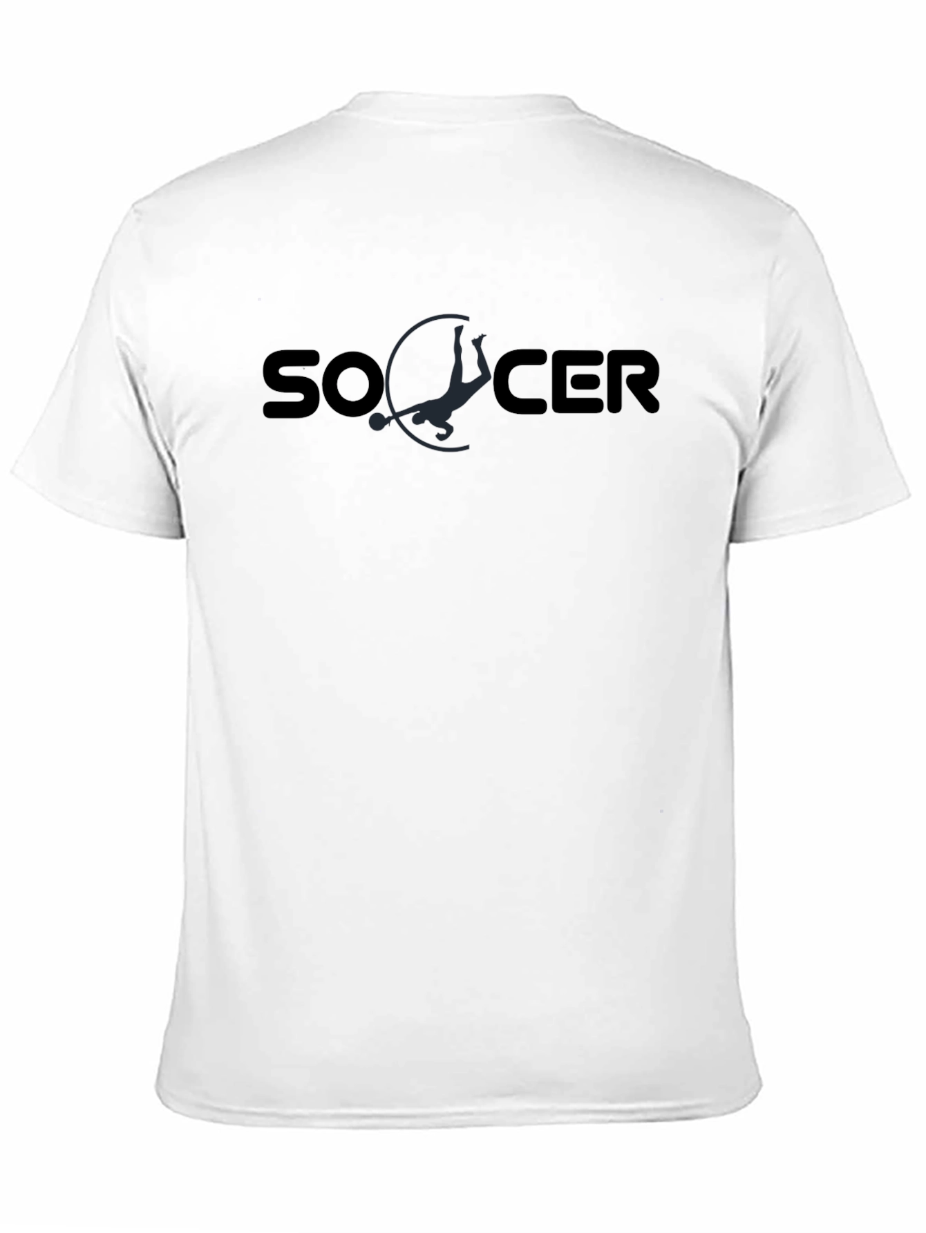 Soccer Graphic Tee - Stylish Black T-Shirt