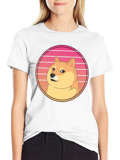 Retro Doge T-Shirt - Meme Style
