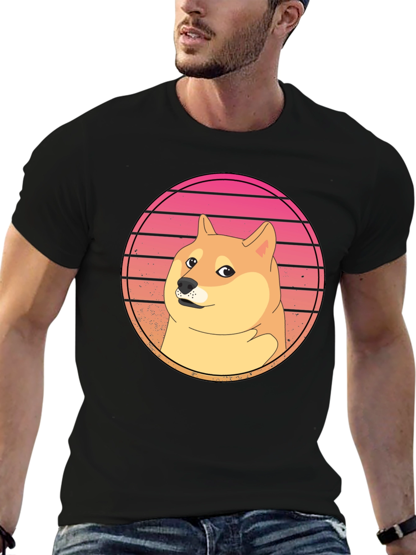Retro Doge T-Shirt - Meme Style