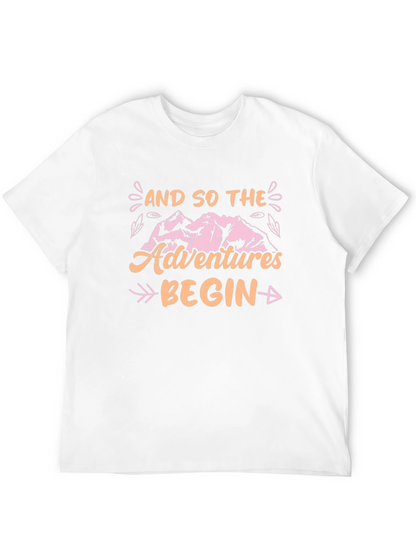 Adventurer T-Shirt - And So The Adventures Begin