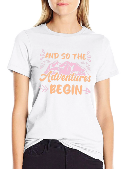 Adventurer T-Shirt - And So The Adventures Begin