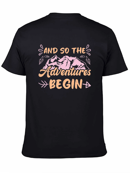 Adventurer T-Shirt - And So The Adventures Begin