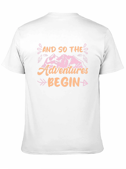Adventurer T-Shirt - And So The Adventures Begin
