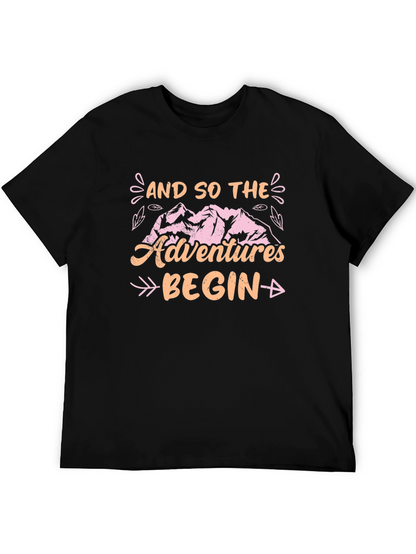 Adventurer T-Shirt - And So The Adventures Begin