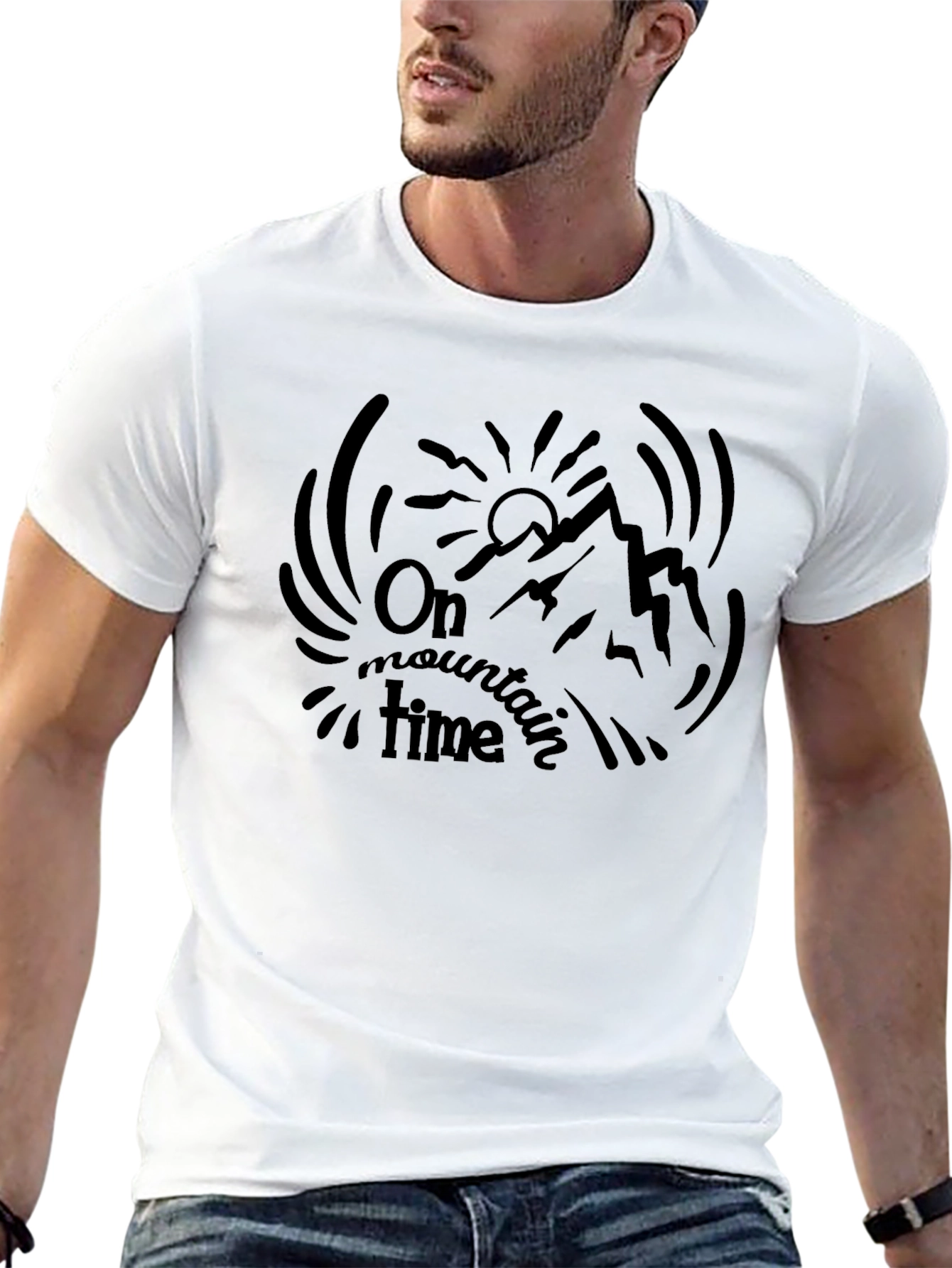 On Mountain Time Graphic Tee