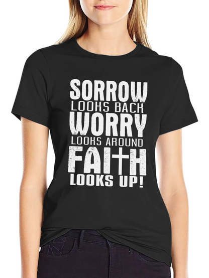 Faith Looks Up Graphic T-Shirt