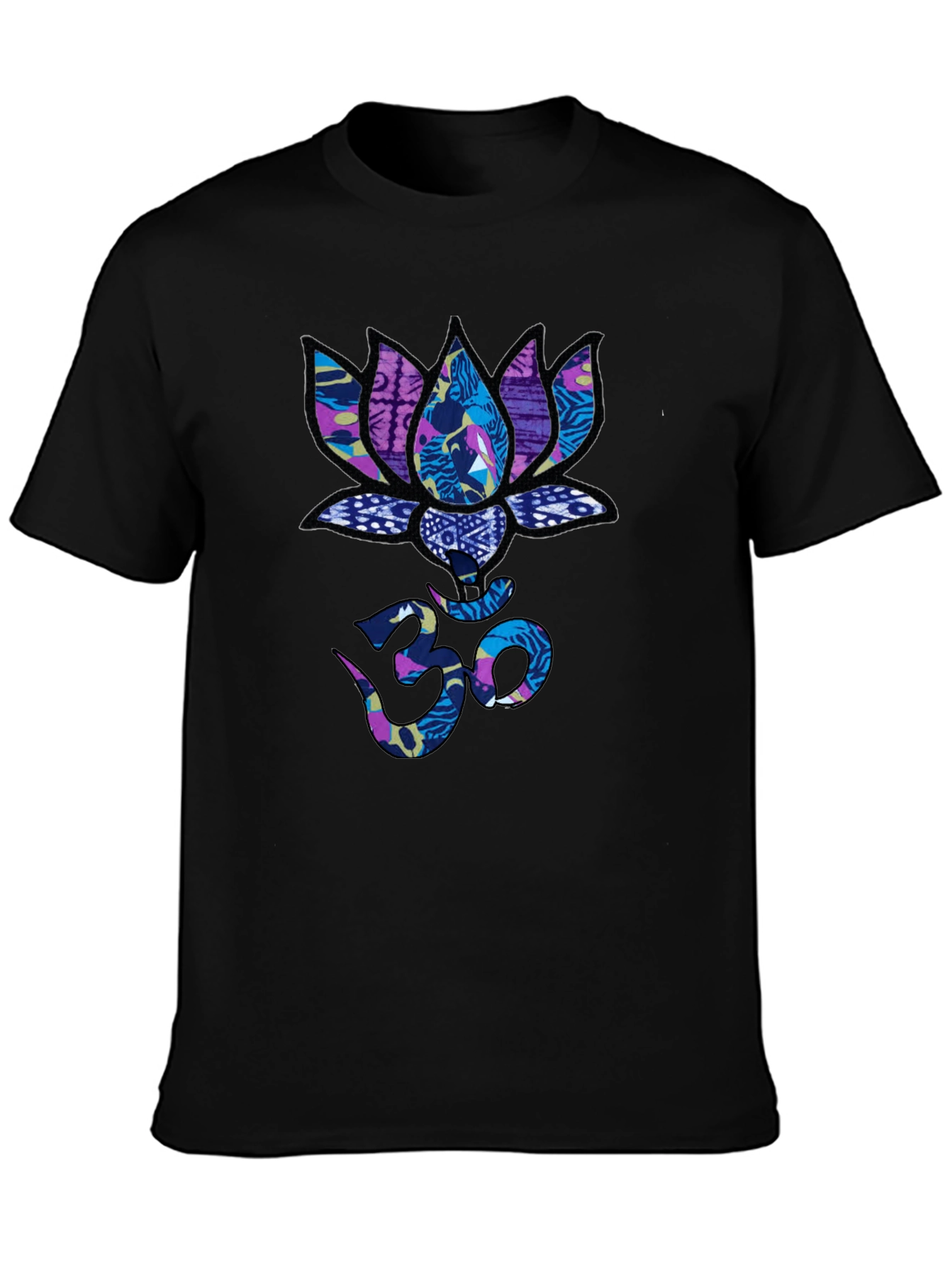 Lotus Om Graphic T-Shirt - Stylish Spiritual Tee