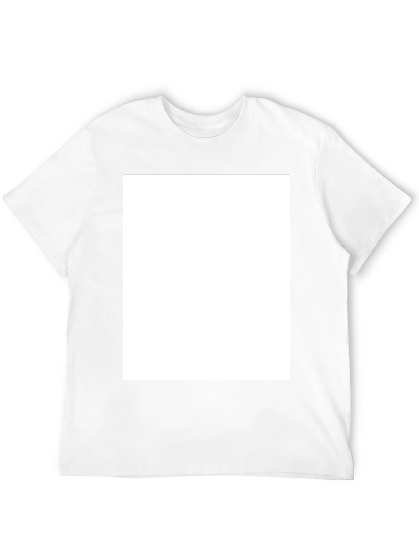 Blank Black T-Shirt - Customizable Design Ready