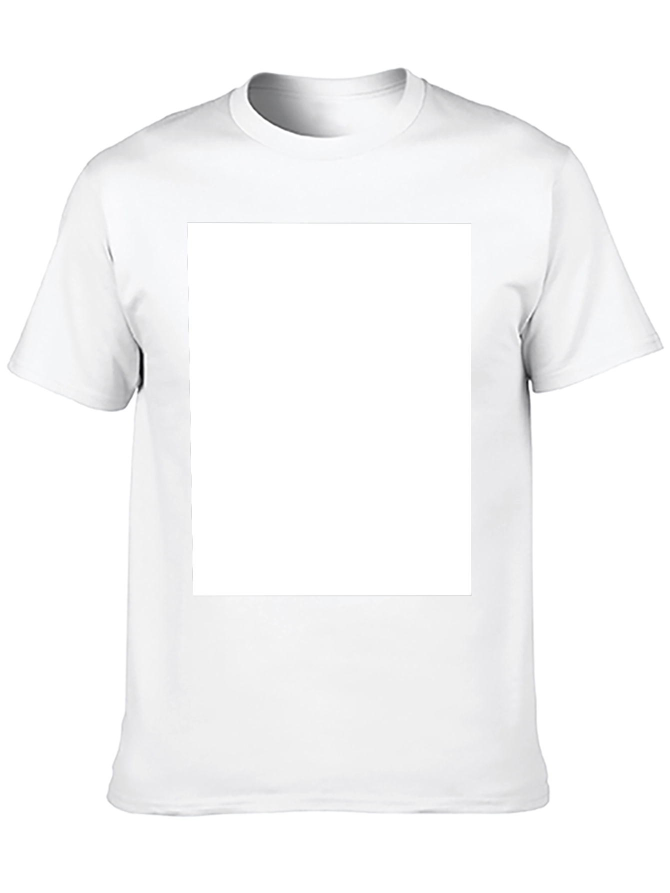 Blank Black T-Shirt - Customizable Design Ready