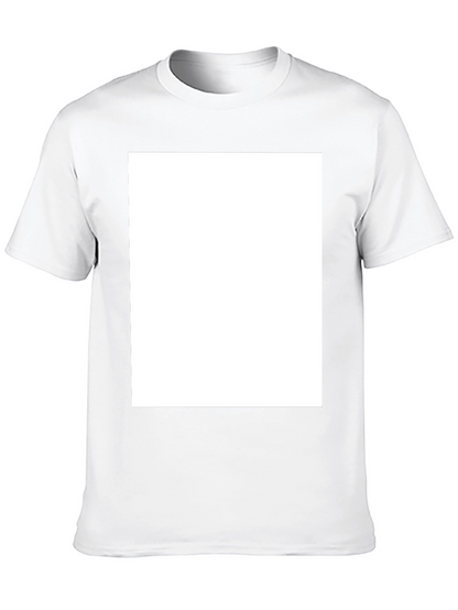 Blank Black T-Shirt - Customizable Design Ready