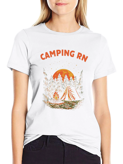 Camping RN Graphic T-Shirt - Adventure Ready