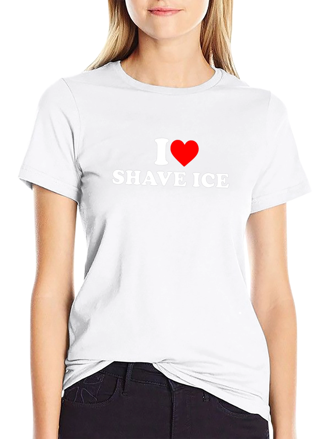I Love Shave Ice T-Shirt - Soft Cotton Tee