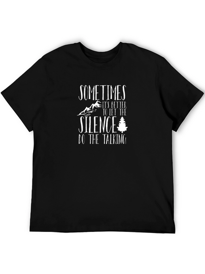 Silence is Golden Graphic T-Shirt