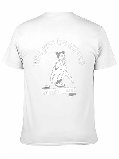 Athlete Girl Will You Be Mine T-Shirt