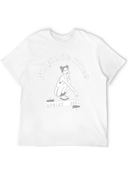 Athlete Girl Will You Be Mine T-Shirt